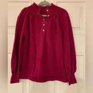 Tea Collection Girls Pointelle Knit Sweater